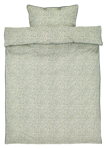 Duvet cover set EMILY percale Single blue