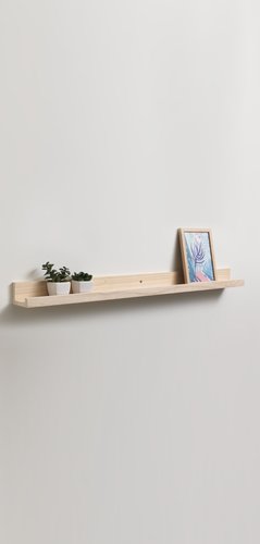 Picture ledge ILBRO 90x8 natural