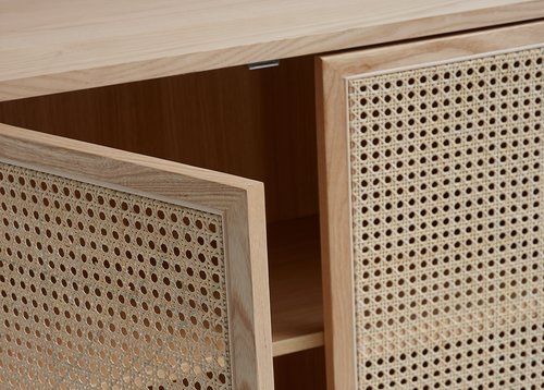 Cabinet SALTVIG 2 doors ash