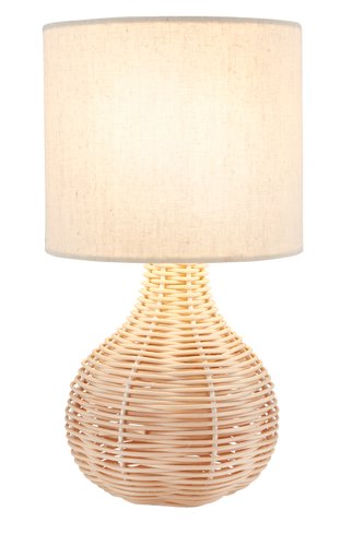 Table lamp HELMER D17xH32cm natural