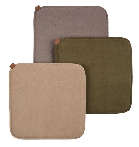 Seat pad LOMME 38x38x2 beige