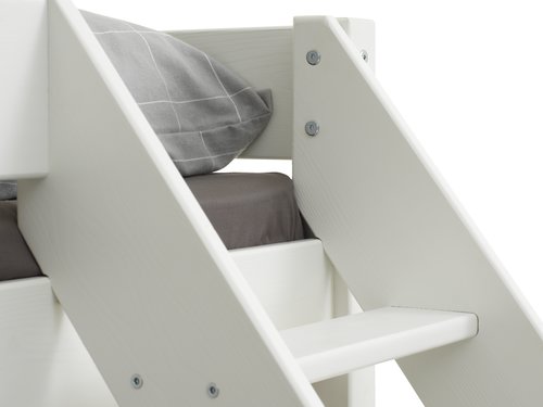 Bunk bed VESTERVIG 90/150x200 incl. ladder white