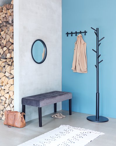 Coat stand CIRKELHUSE black