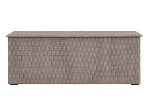 Cushion storage box STAVERN W198xH74xD72 natural