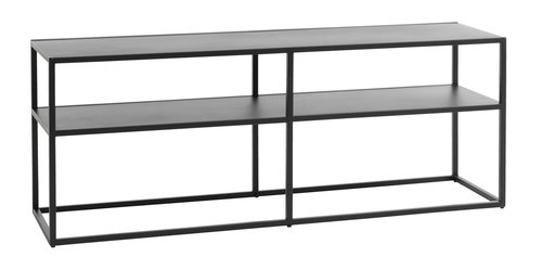 TV bench VIRUM black