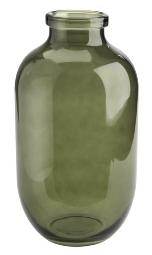 Vase FELIX D19xH35cm green
