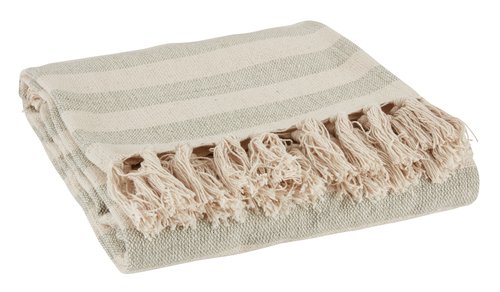 Throw AMASONLILJE 130x170 green/beige