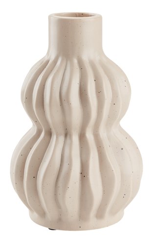 Vase THORE D13xH19cm sand