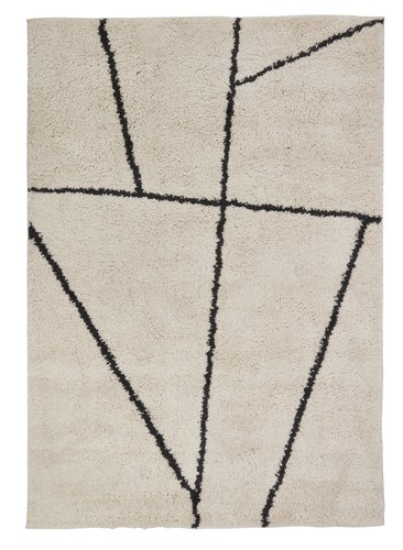 Rug ODON 135x190 cream