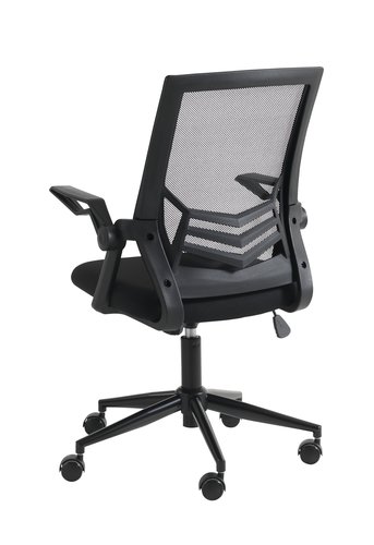 Office chair ASPERUP black mesh