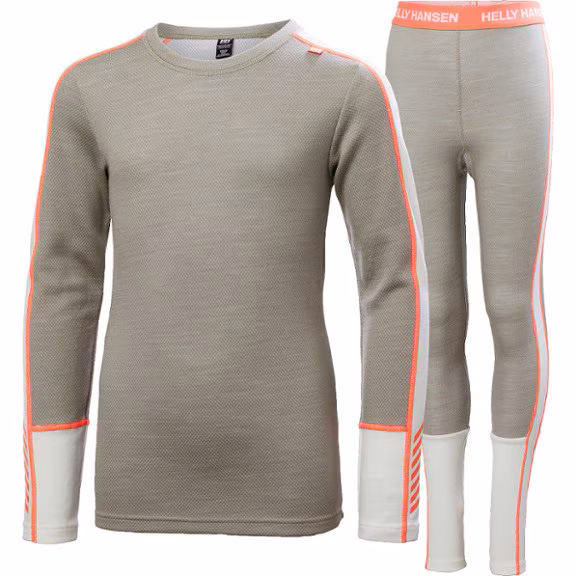 Helly Hansen Lifa Merino Midweight Base Layer Set - Kids'