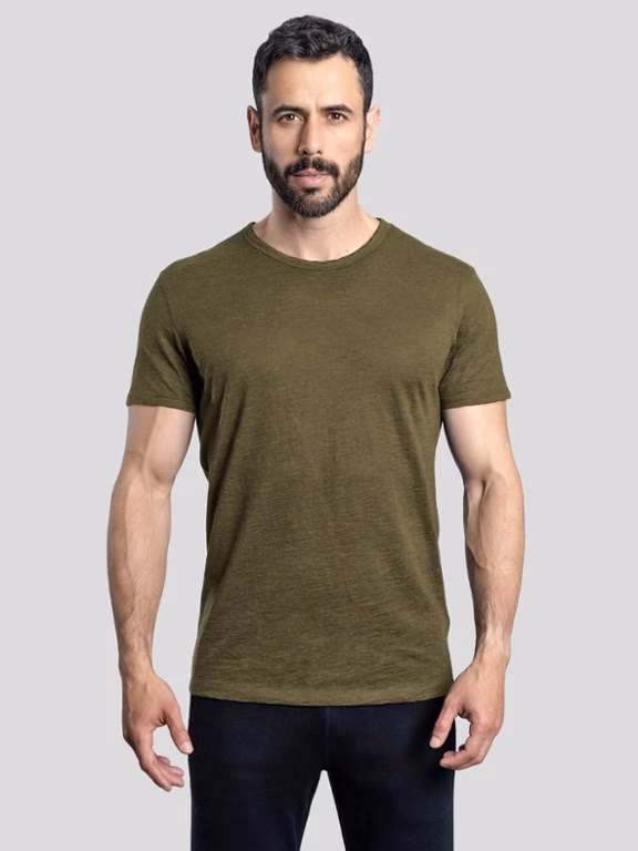 Arms of Andes 160 Ultralight Alpaca Wool Crewneck Base Layer T-Shirt - Men's