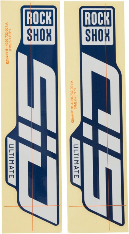 RockShox SID Ultimate Fork Decal Kit