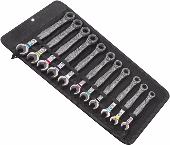 Wera 6000 Joker Combination Ratcheting Wrench Set