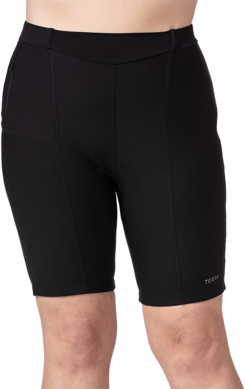 Terry Touring Bike T-Shorts - Women's Plus Sizes