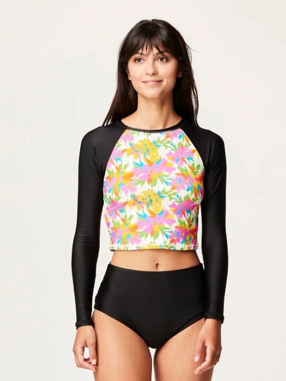 Picture Organic Clothing Perling Crop LYCRA Rashguard - Women's