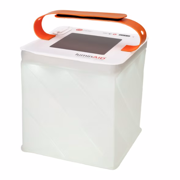 LuminAID Max Quick Inflate Solar Lantern with Phone Charger