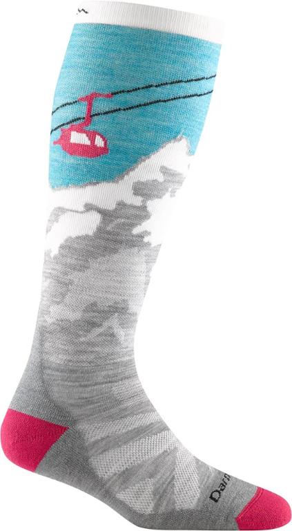 Darn Tough Yeti Over-the-Calf Midweight Ski and Snowboard Socks - Women's