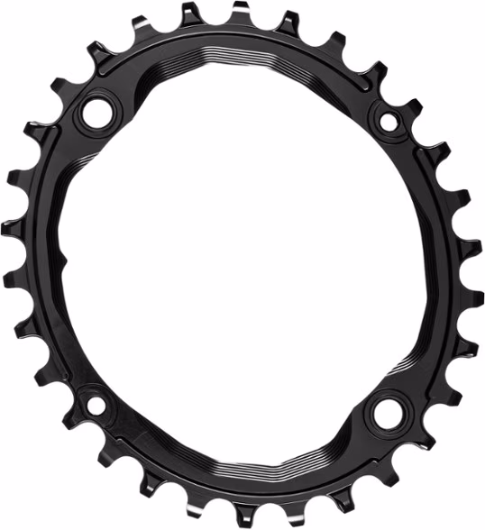 absoluteBLACK Oval 104 BCD Chainring - 30 Teeth
