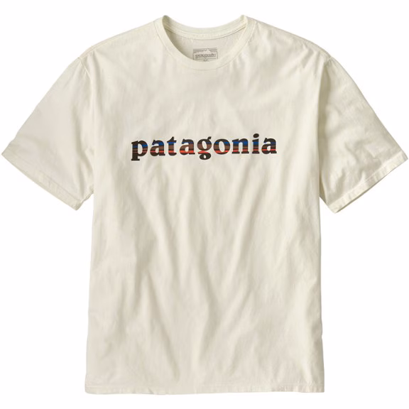 Patagonia 73 Text Logo Organic T-Shirt - Men's
