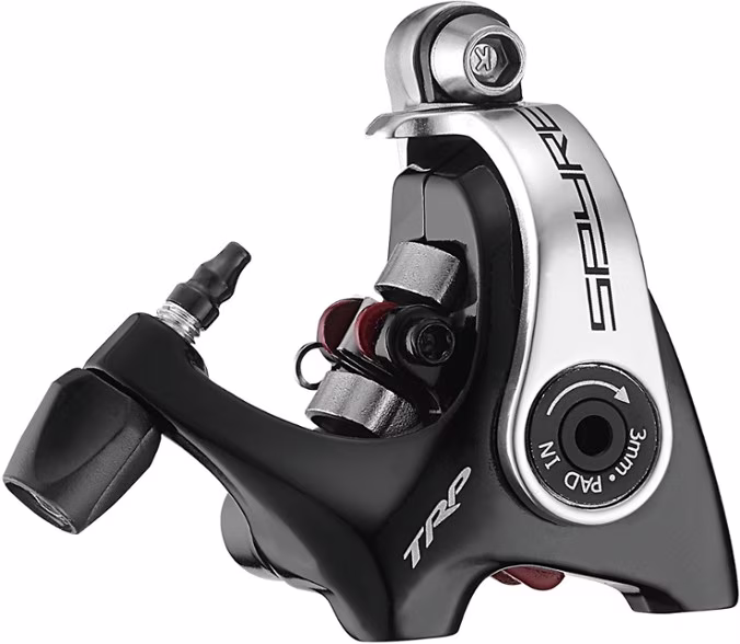 TRP Spyre Mechanical Disc Brake Caliper - Flat Mount