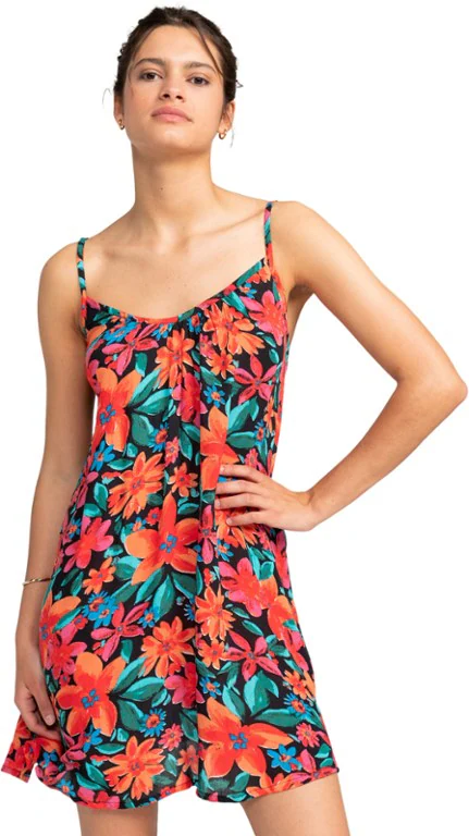 Roxy Printed Spring Adventure Beach Mini Dress