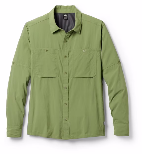 REI Co-op Sahara Solid Long-Sleeve Shirt - Men's