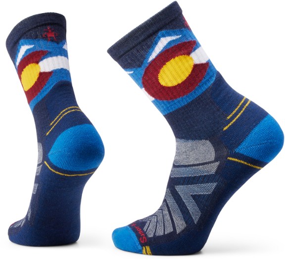 Smartwool Hike Light Cushion Colorado Crew Socks - Men's