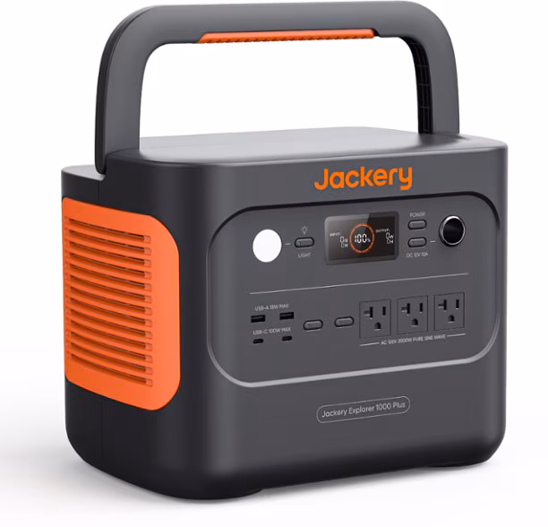 Jackery Explorer 1000 Plus Portable Power Station