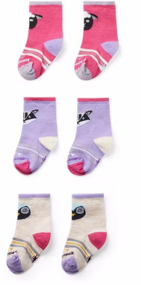 Smartwool Toddler Trio Socks - 3 Pairs - Toddlers'