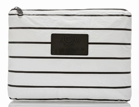 ALOHA Collection Pinstripe Mid Pouch