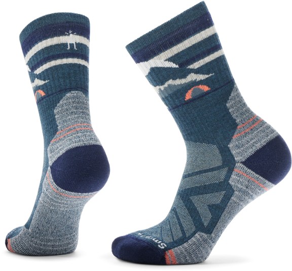 Smartwool Hike Light Cushion Mountain Moon Crew Socks - Women's