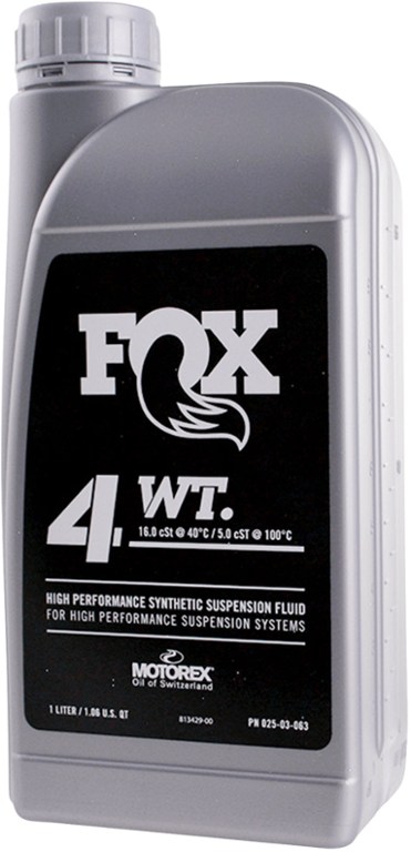 Fox 4 wt. Suspension Fluid - 1 Liter