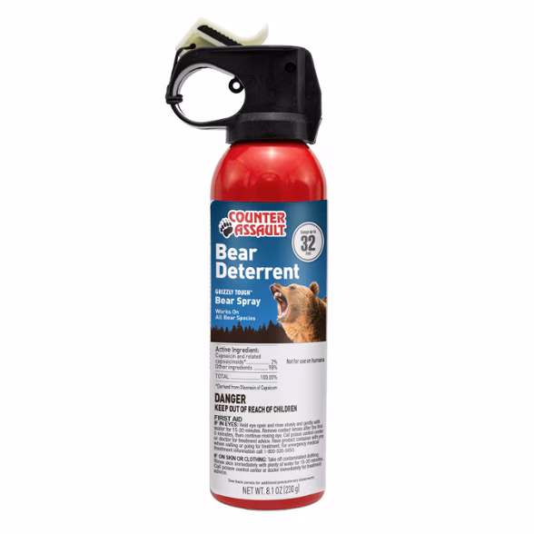 Counter Assault Bear Deterrent Spray with Holsters - Value Package of 2
