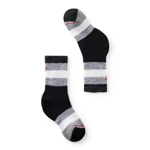 Smartwool Hike Full Cushion Striped Crew Socks - Kids'