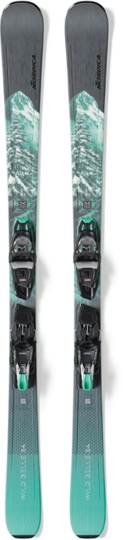 Nordica Wild Belle DC 84 Skis with Bindings - Women's 2024/2025
