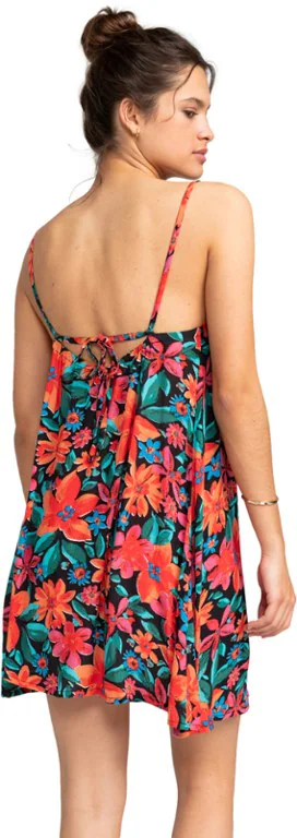 Roxy Printed Spring Adventure Beach Mini Dress
