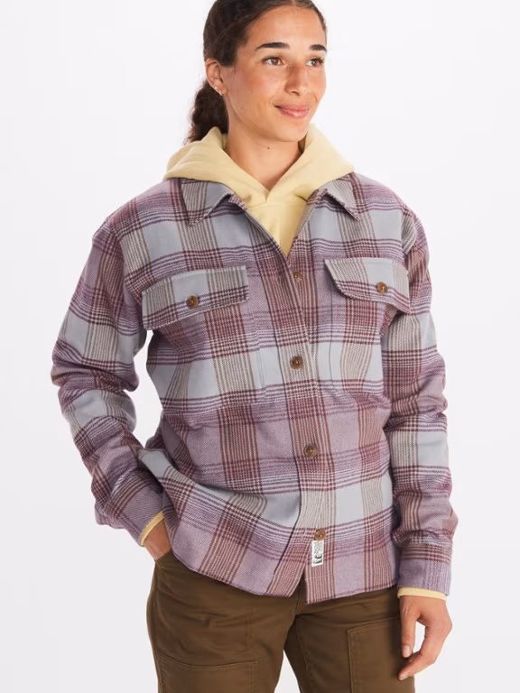 Marmot Incline Heavyweight Flannel Overshirt - Women's