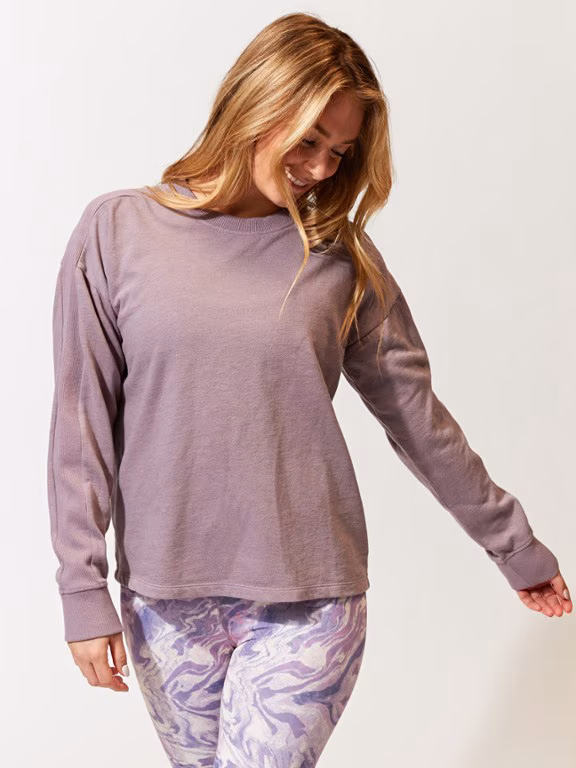 Threads 4 Thought Beth Rib Mix Sweatshirt - Women's