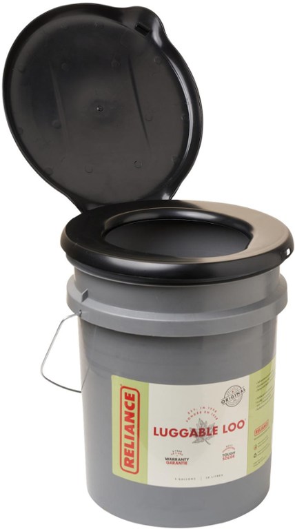 Reliance Luggable Loo Portable Toilet with Metal Handle