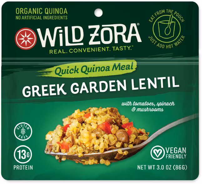 Wild Zora Greek Garden Lentil Quinoa Bowl - 1 Serving
