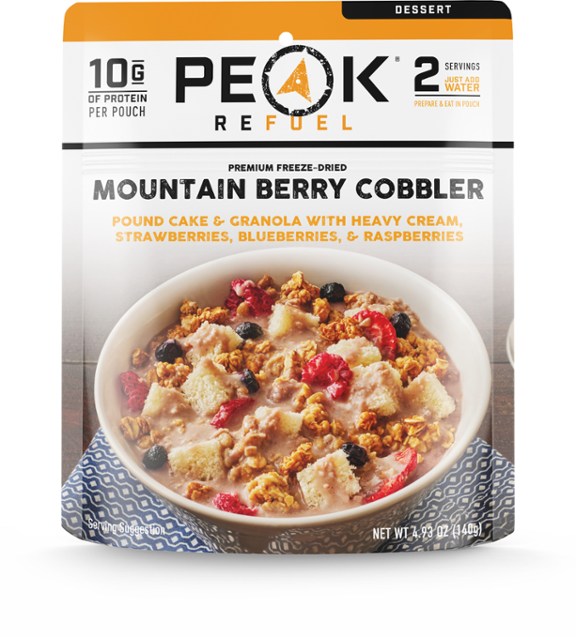 PEAK REFUEL Mountain Berry Cobbler - 2 Servings