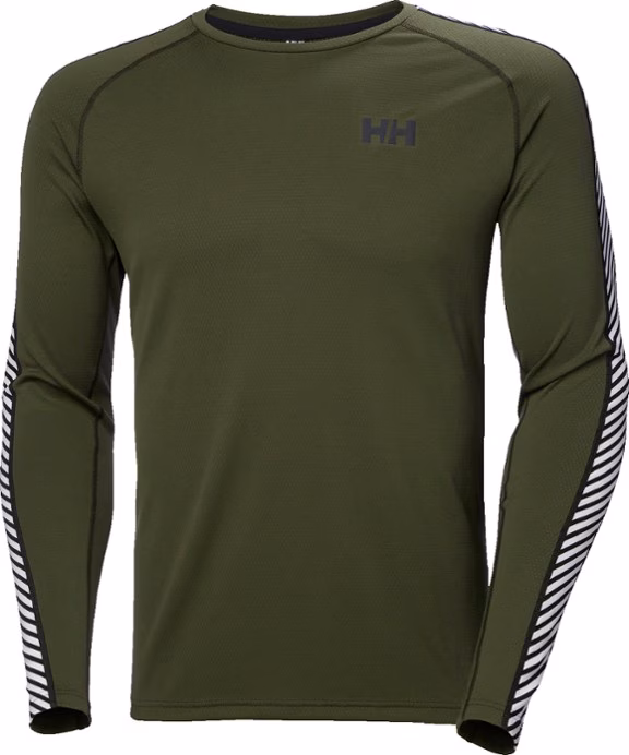 Helly Hansen LIFA Active Stripe Crew Base Layer Top - Men's