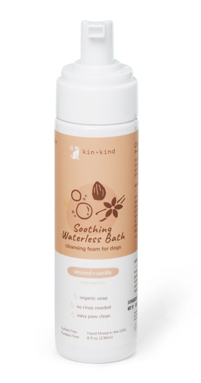 kin+kind Soothing Natural Waterless Dog Bath
