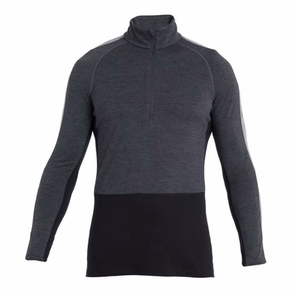 Icebreaker 200 ZoneKnit Merino Long-Sleeve Half-Zip Thermal Base Layer Top - Men's