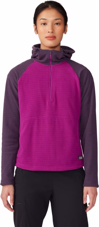 Mountain Hardwear Summit Grid Half-Zip Hoodie - Women's