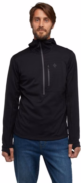 Black Diamond Coefficient Quarter-Zip Hoodie - Men's