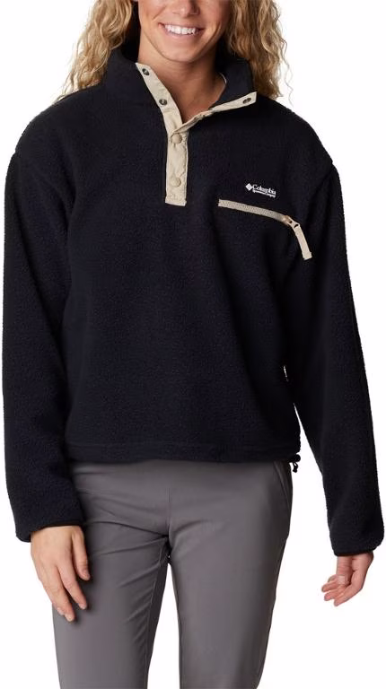 Columbia Helvetia Cropped Half-Snap Fleece Pullover - Women's