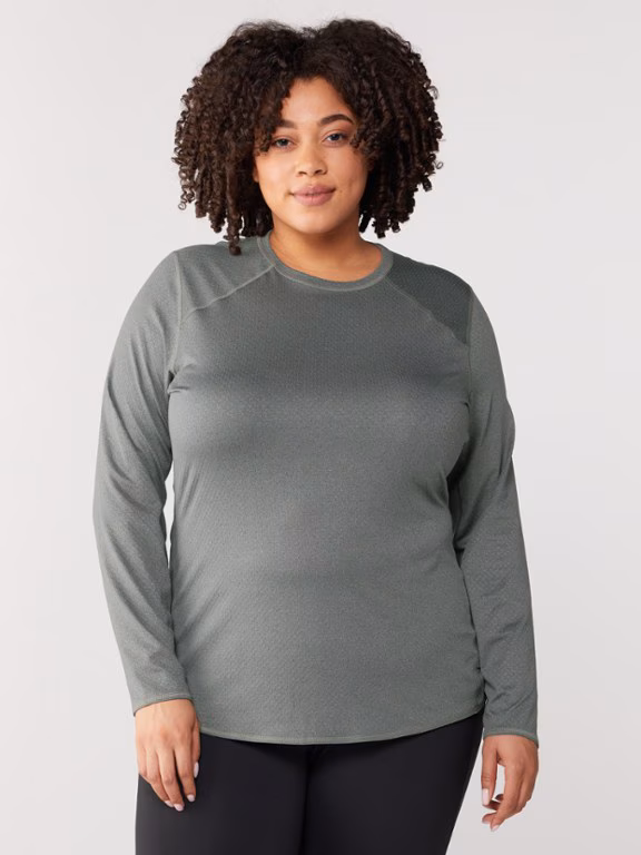REI Co-op Lightweight Base Layer Long-Sleeve Crew Top - Women's Plus Sizes
