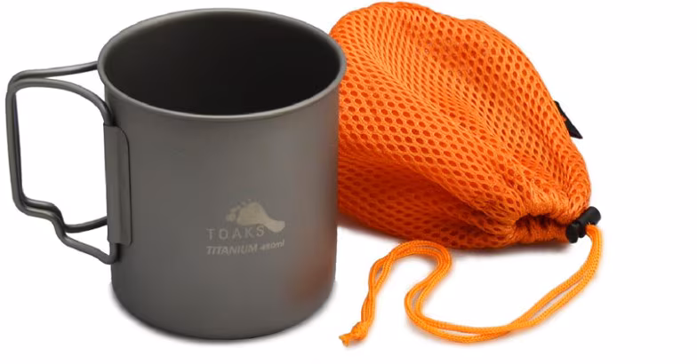 TOAKS Titanium Single Wall 450ml Cup